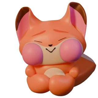 Kitu sitting in joy